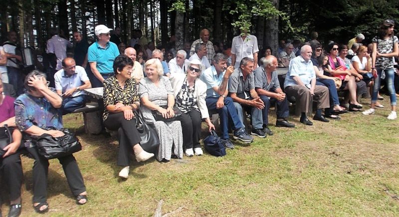 Народни збор на Борово брду , обележавање 77. годишњице формирања Прве рачанске чете