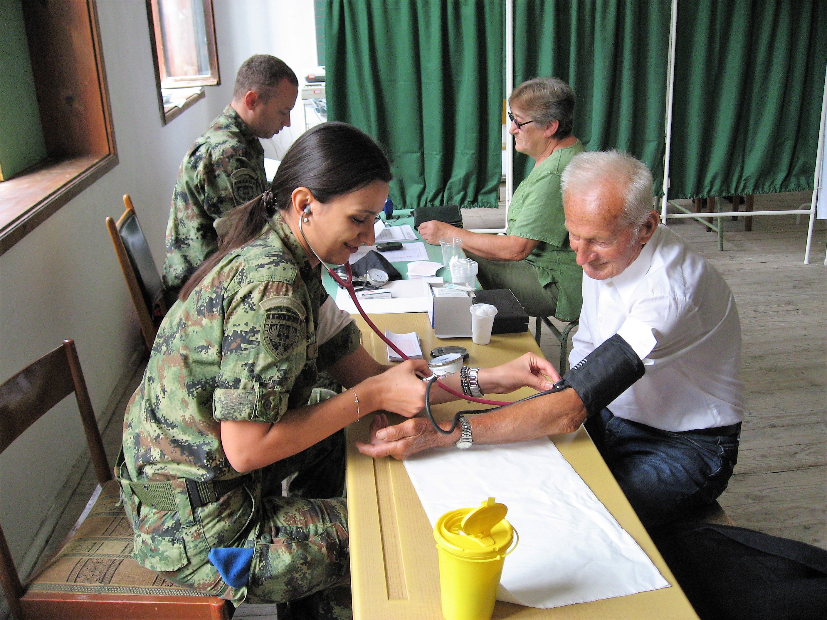 Војни лекар на селу у Солотуши