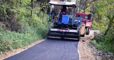 Завршени радови на асфалтирању пута у засеоку Јосиповићи у МЗ Љештанско