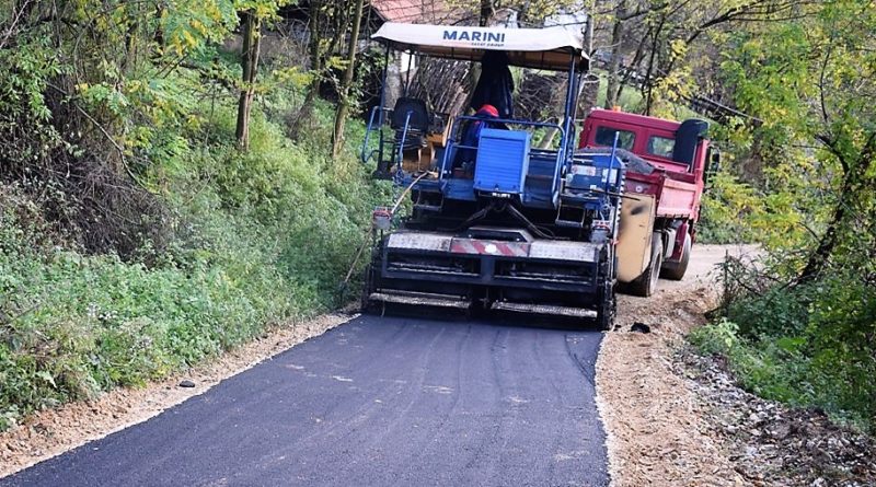 Завршени радови на асфалтирању пута у засеоку Јосиповићи у МЗ Љештанско