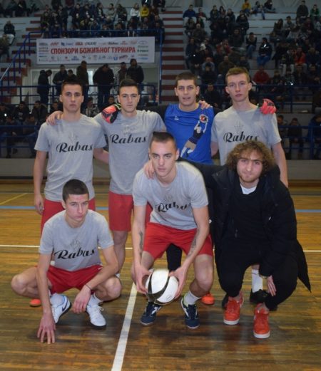 Екипа Рабас Конфекција на туниру у малом фудбалу