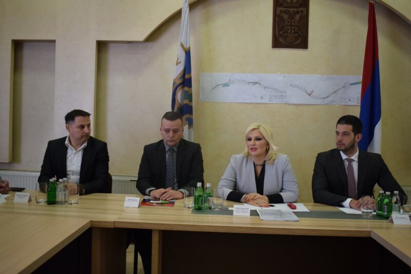 Михајловић и Удовичић, министри посета Бајиној Башти