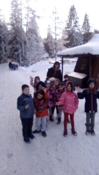 Малишани на зимовању на Митровцу на Тари