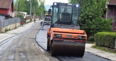 Нови асфалт у Улици Драгољуба Бешлића Шабана