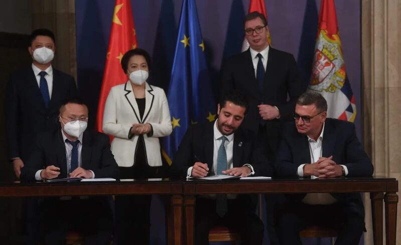 Потписивање кровног споразума са кинеском компанијом