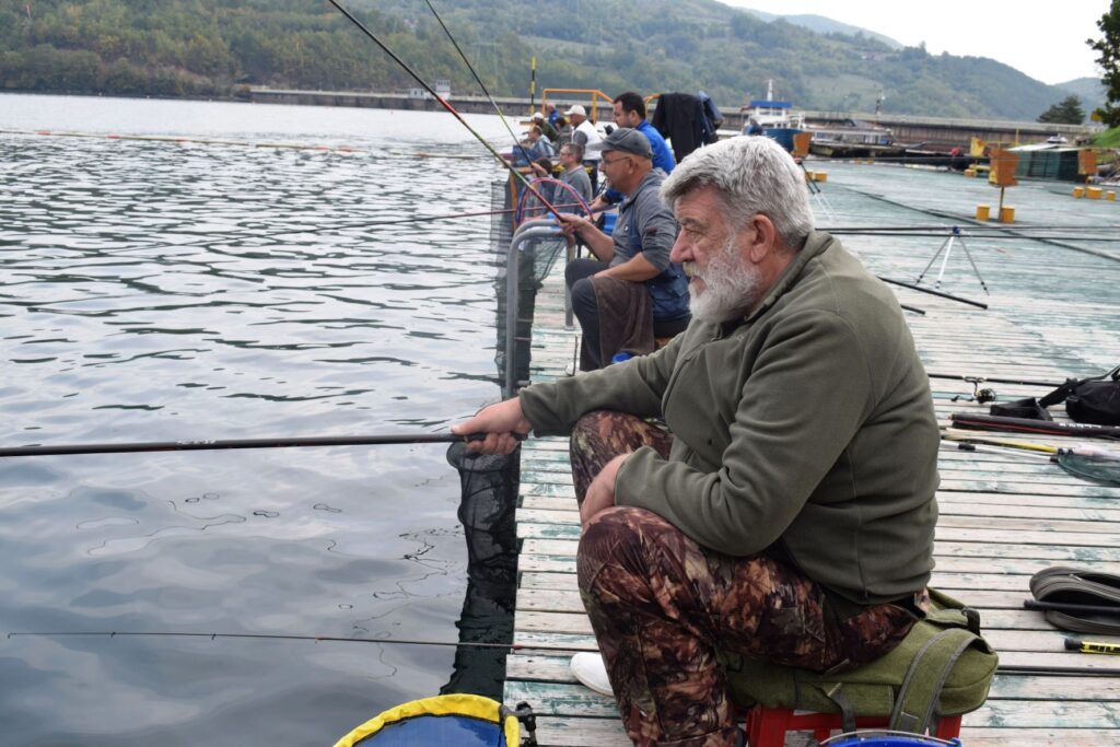 Детаљ са такмичења риболоваца