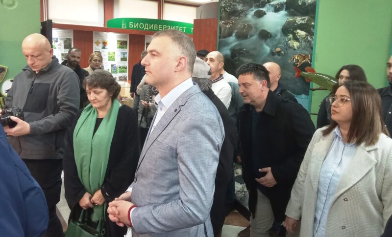 Са отварања изложбе у НП Тара